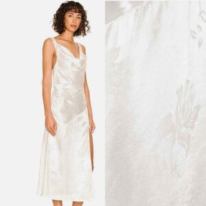 MAJORELLE AVERIE MIDI DRESS- IVORY